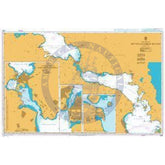 British Admiralty Nautical Chart 1554: Notios Evvoikos Kolpos